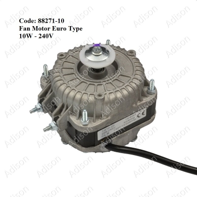 (Out of Stock) Code: 88271-10 Fan Motor 10W Euro Type 240V