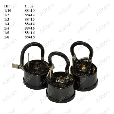 Code: 88414 Overload Protector 1/4HP Round Type