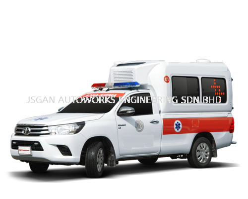 TOYOTA HILUX 2.5L DIESEL TURBO SINGLE CAP AMBULANCE 