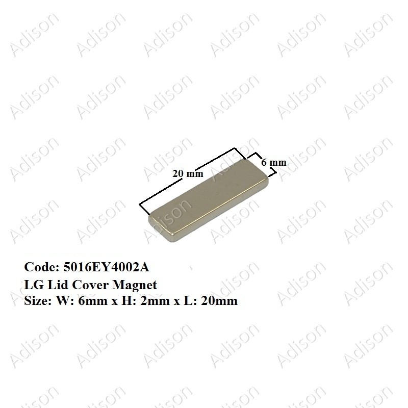 Code: 5016EY4002A LG Lid Cover Magnet Door Switch / Power Switch Washing  Machine Parts Supplier, Wholesaler, Supply, Supplies ~ Adison Component Sdn  Bhd