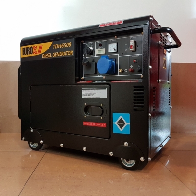 EuroX TDH6508 5kVA Sound Proof Diesel Generator ID31233