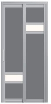 SD-8121 Toilet Door