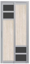 SD-8162 Toilet Door