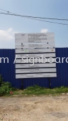  construction board project signboard at Kuala Lumpur Papan Tanda Konstruksi