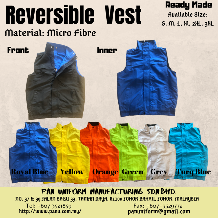 reversible vest 