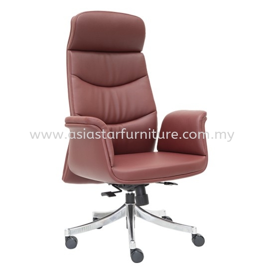 OXFORD HIGH BACK DIRECTOR CHAIR | LEATHER OFFICE CHAIR SUNGAI BULOH SELANGOR