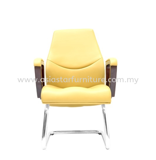 AMBER VISITOR DIRECTOR CHAIR | LEATHER OFFICE CHAIR KLANG SELANGOR