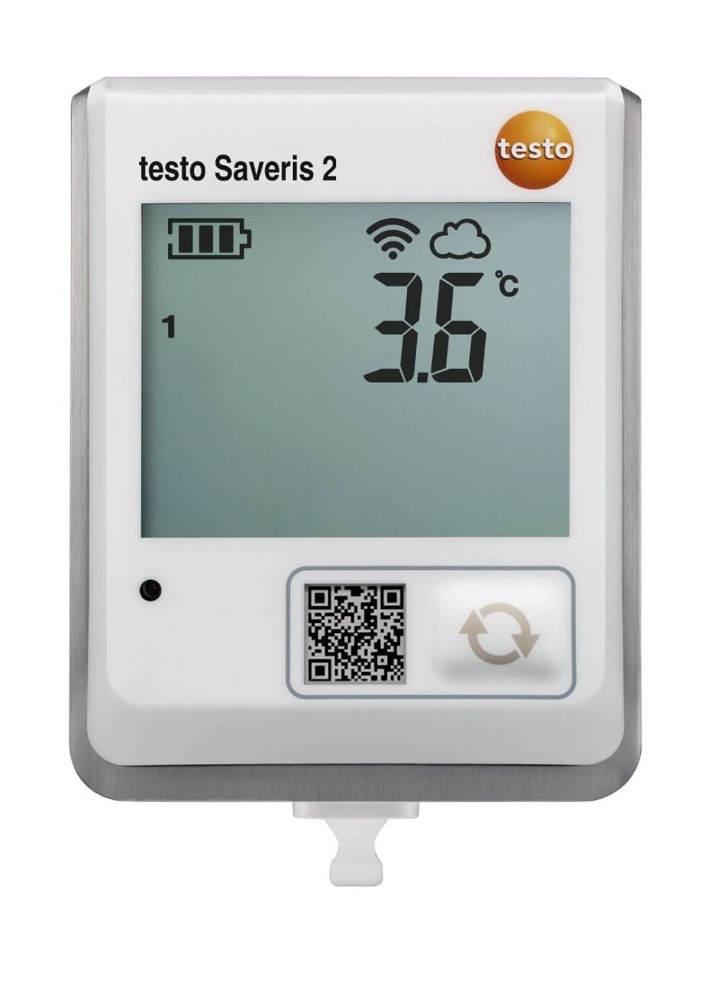 testo saveris 2-t1 wifi data logger with display and integrated ntc temperature probe