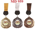 MD 959 Plastic Hanging Medal Plastic Series Trophy