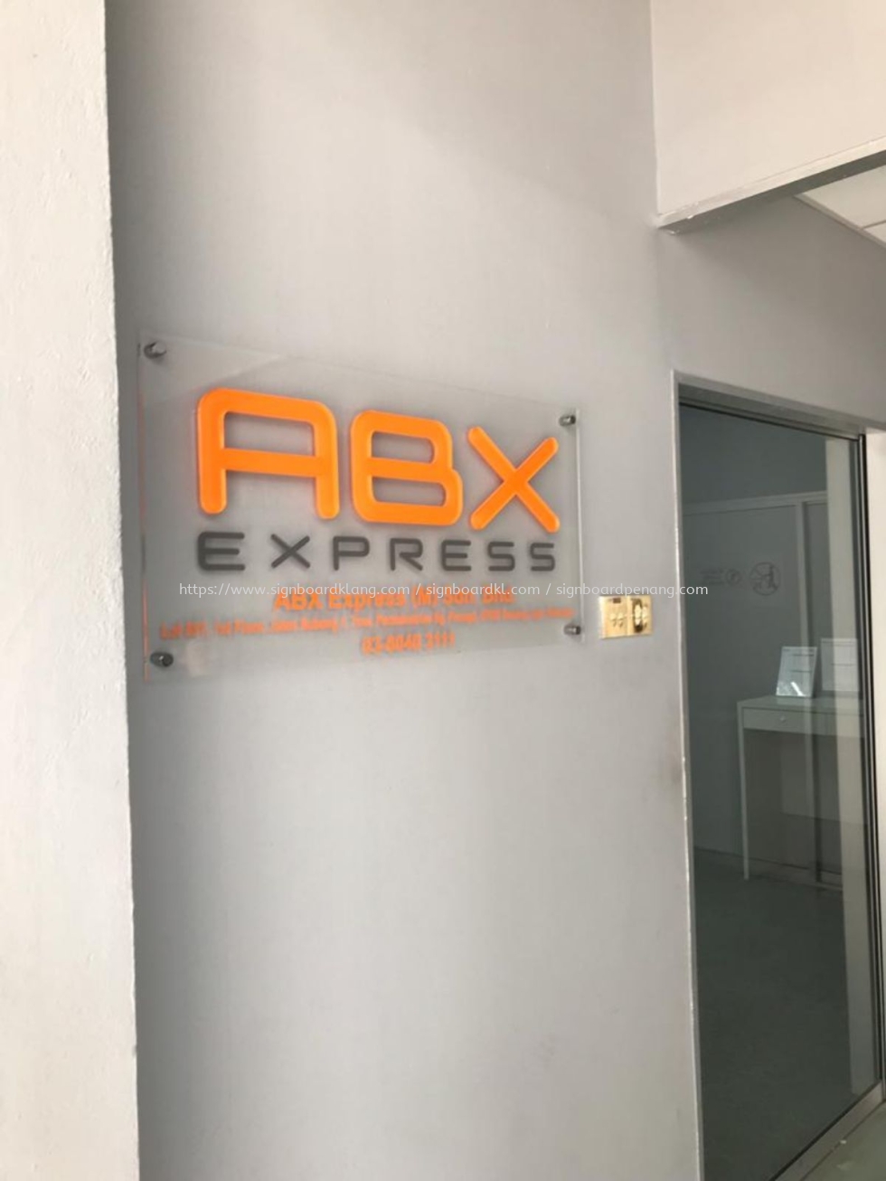 Abx 3d Acrylic Box Up Letteting Poster Frame At Petaling Haha Kuala Lumpur Acrylic Box Up Supplier Supply Manufacturer Great Sign Advertising M Sdn Bhd