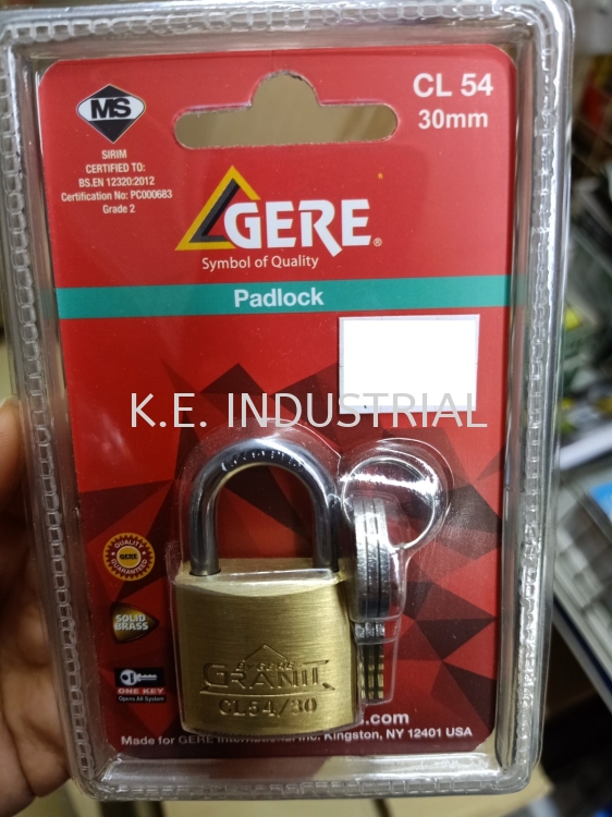 GERE Padlock 30mm