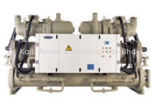 SINGLE SCREW CHILLER (R22: 129-73a6 kW)