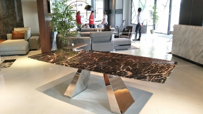 Marble Dining Set Or Dining Table - Penang 