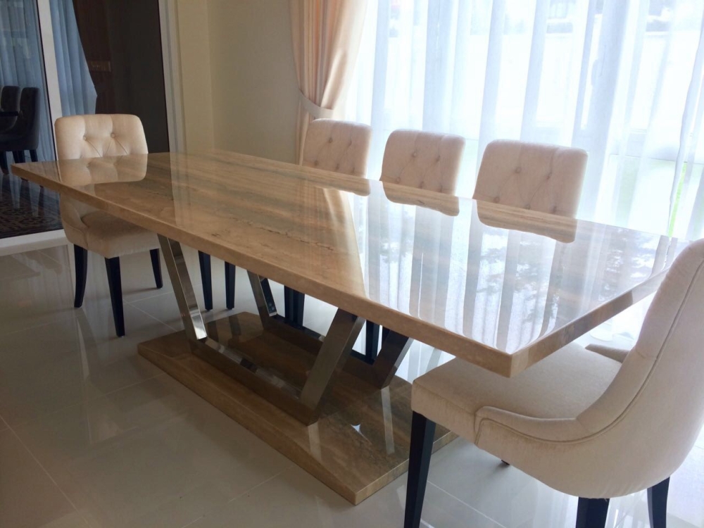 Marble Dining Table Reference - Johor Bahru 8 Seaters Dining Table Set ...