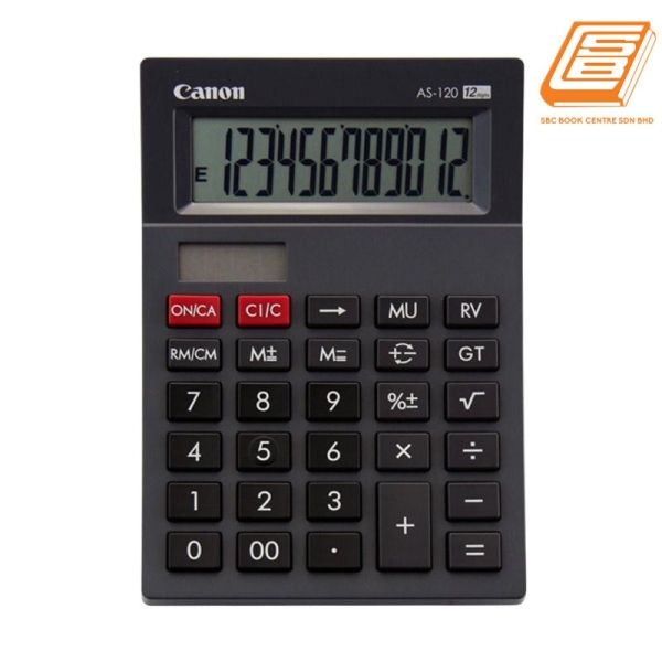 Canon - Calculator As-120II - (452B002AA - Black)