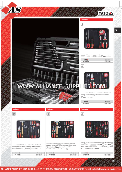 YATO Tool Sets