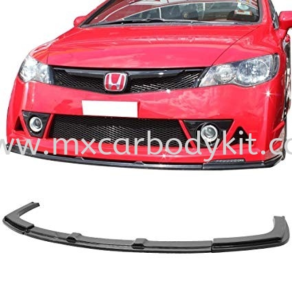 HONDA CIVIC FD 2006 - 2011 RR FRONT BUMPER V LIP (3PCS)  CIVIC FD 2006 - 2011 HONDA