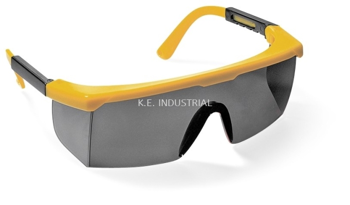 Yellow frame/ Hard Coated Smoked Lens 