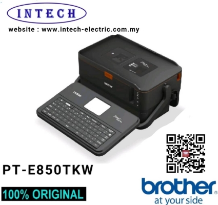 Brother PT-E850TKW Li Lable Printer Machine