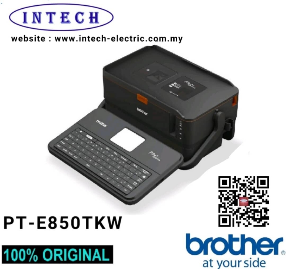 Brother PT-E850TKW Li Lable Printer Machine Lettering Machine 