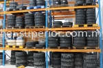 Stock of Tyres Spare Part & Accessories