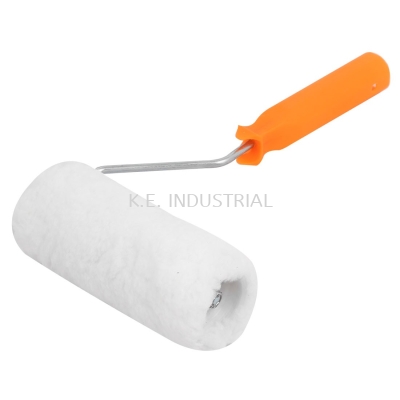 Paint roller c/w handle