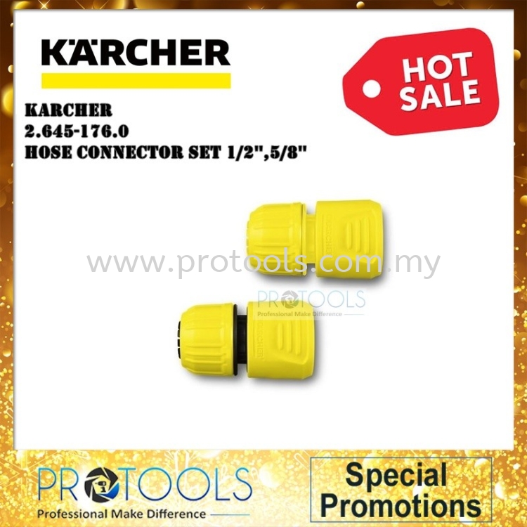 KARCHER HOSE CONNECTOR SET 1/2",5/8"