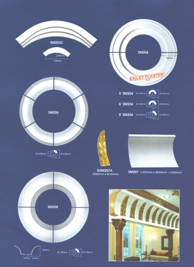 Plaster Ceiling Catalog