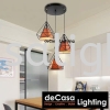 LY-TY201-25-BK/BR-3RB Retro Loft Design Pendant Light PENDANT LIGHT