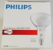 Philips 375W R125 Infrared Lamp Clear Infrared Lamps