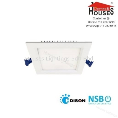 NSB 12P06 SQ 12W (DL CW WW 3C) DOWNLIGHT