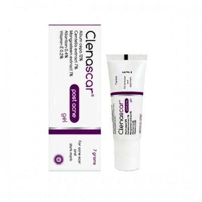 CLENASCAR POST ACNE GEL 7G(PURPLE)