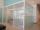  Aluminium Partition with Glass Partition