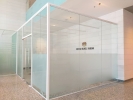  Aluminium Partition with Glass Partition