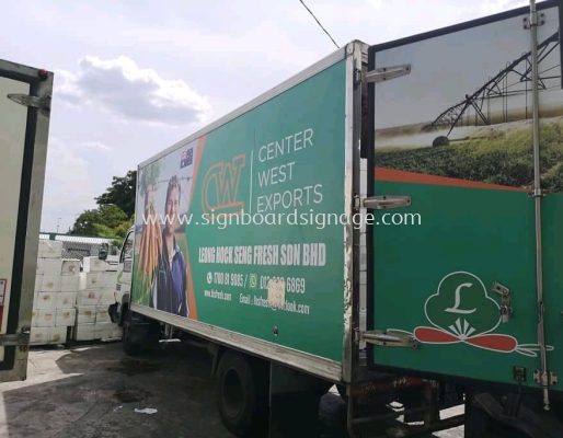 Leong Hock Seng Fresh Sdn Bhd Lorry Sticker 