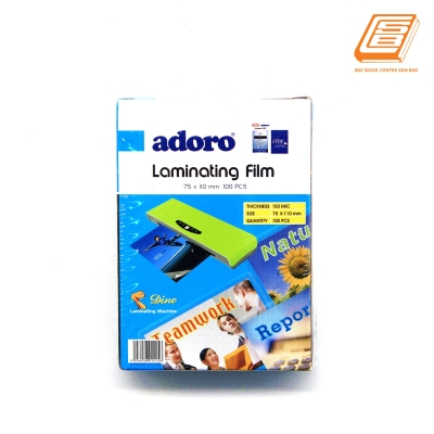 Adoro - Laminating Film 75x110mm, 150MIC, 100pcs