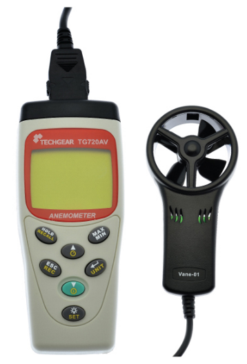 Techgear TG720AV Anemometer