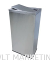 Stainless Steel Rectangular Flip Top Bin with Stopper LD-RFT-065/SS Stainless Steel Bin Hotel Supply