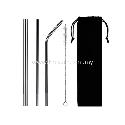 Stainless Steel Straw Set