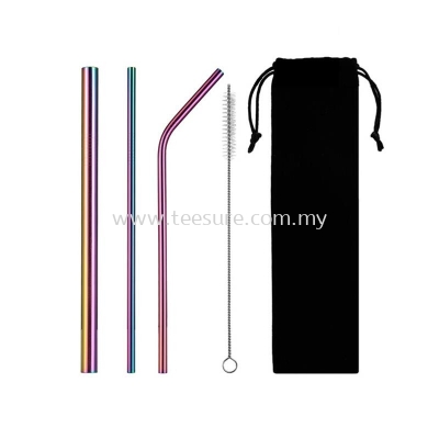 Stainless Steel Straw Set