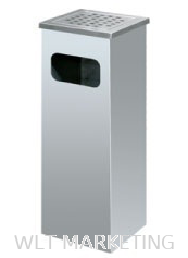 Stainless Steel Square Ashtray Bin SQB-003/SS