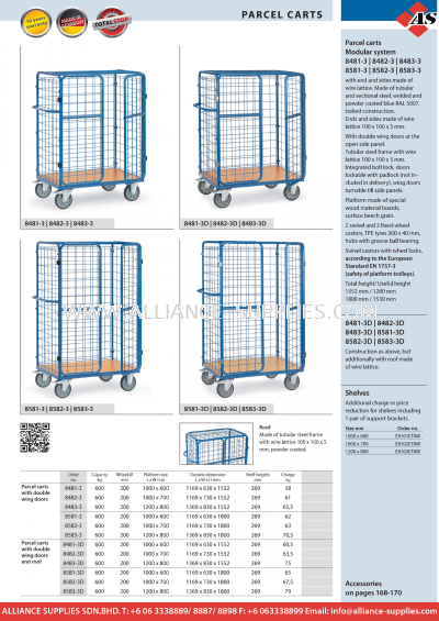 FETRA Parcel Carts