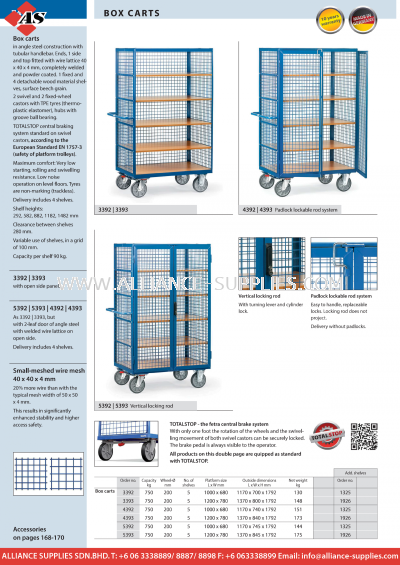 FETRA Box Carts 750kg