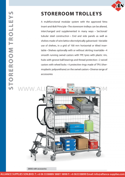 FETRA Storeroom Trolleys