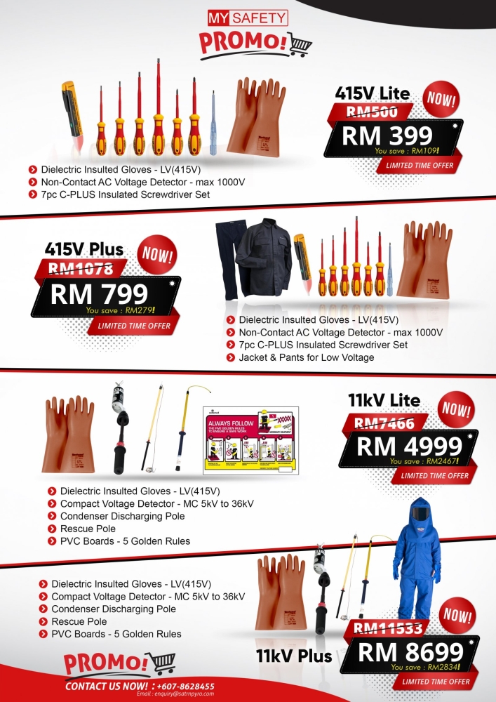 Safety & Personal Protection - Johor Bahru, Kuala Lumpur, Selangor, Penang