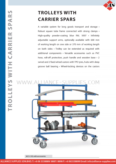 FETRA Trolleys with Carrier Spars