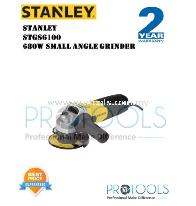 STANLEY SG6100-XD 680W SMALL ANGLE GRINDER (REPLACEMENT STGT5100-B1)