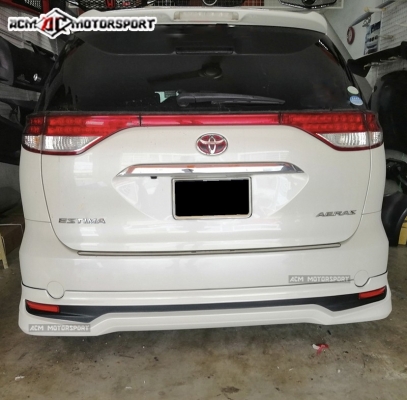 Toyota estima 2009 modellista rear skirt  