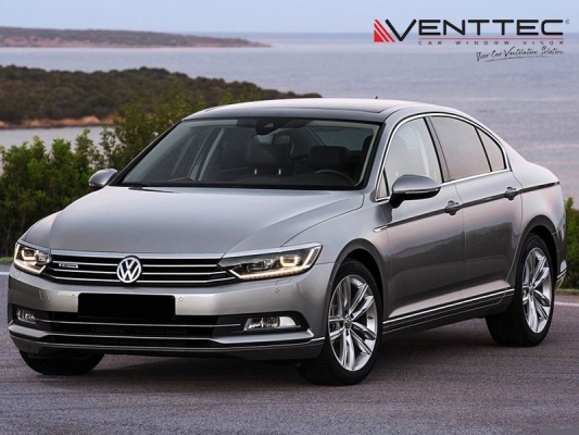 VOLKSWAGEN PASSAT B8 (3" = 75MM) - VENTTEC DOOR VISOR