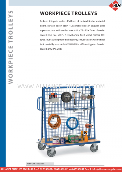 FETRA Workpiece Trolleys